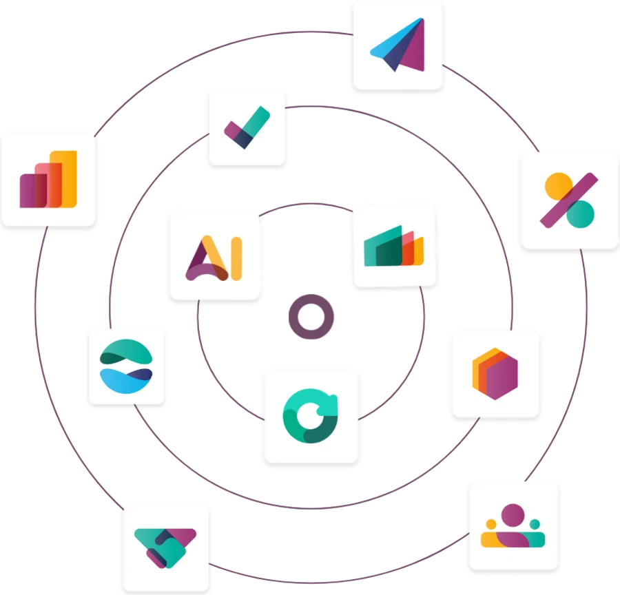 The Odoo ecosystem — 60+ connected apps around one core platform